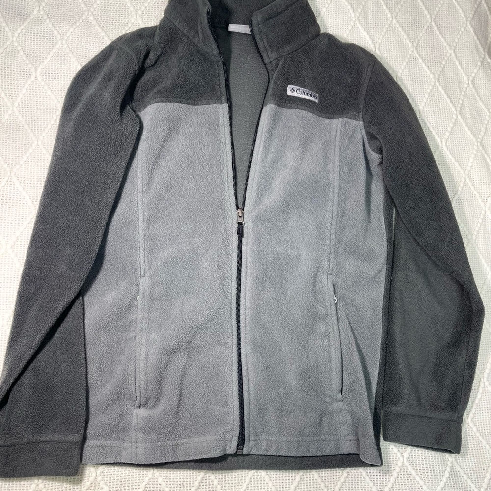 Columbia Charcoal Fleece Jacket
